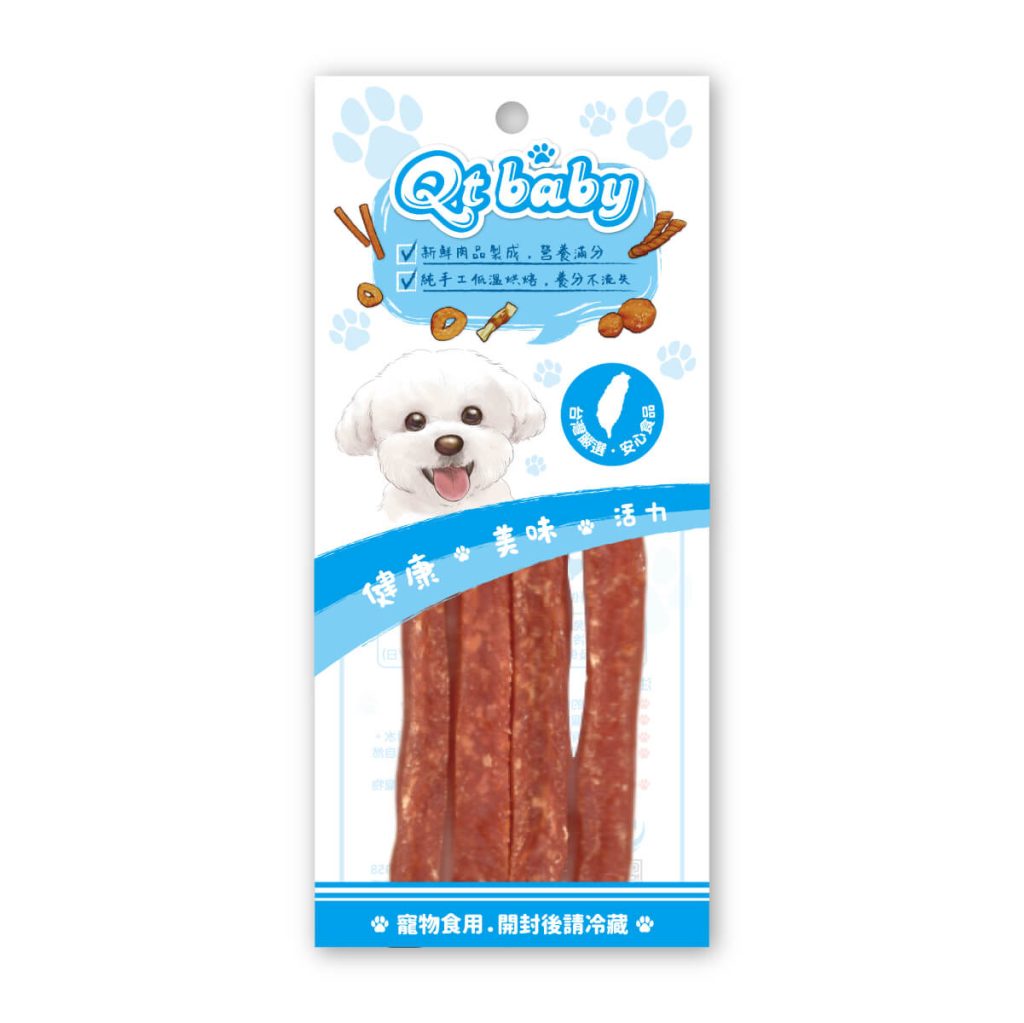 QT-010-原味烘培雞肉條-狗狗肉乾