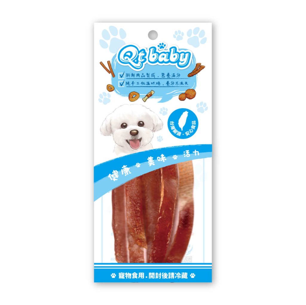 QT-013-蜜汁雞肉細條-狗狗肉乾