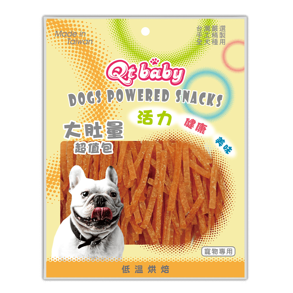 QTbaby-煙燻雞肉絲-QT-323