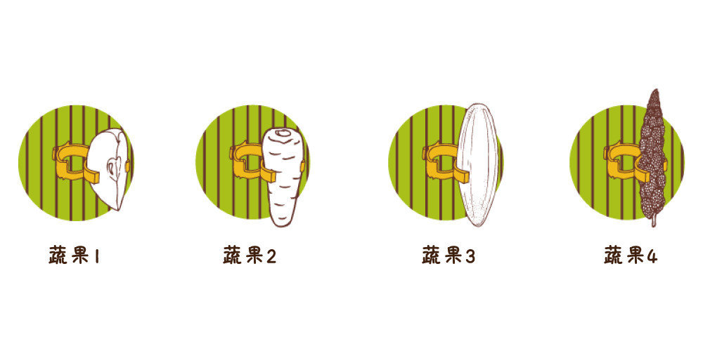 蔬果可拆卸式支撐架使用方法 蔬果可拆卸式支撐架使用方法