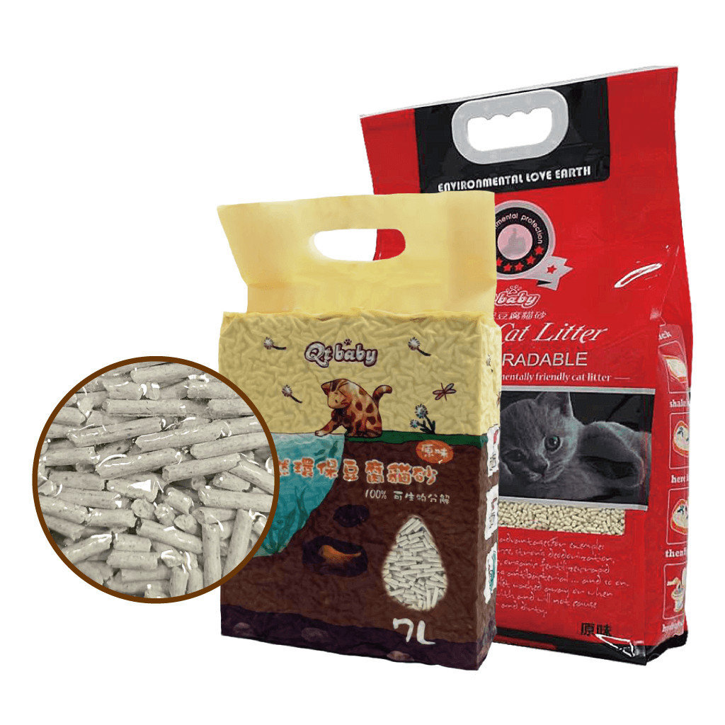 天然環保豆腐貓砂 (原味)-Qt baby-05-1001,05-1011 天然環保豆腐貓砂 (原味)-Qt baby-05-1001,05-1011