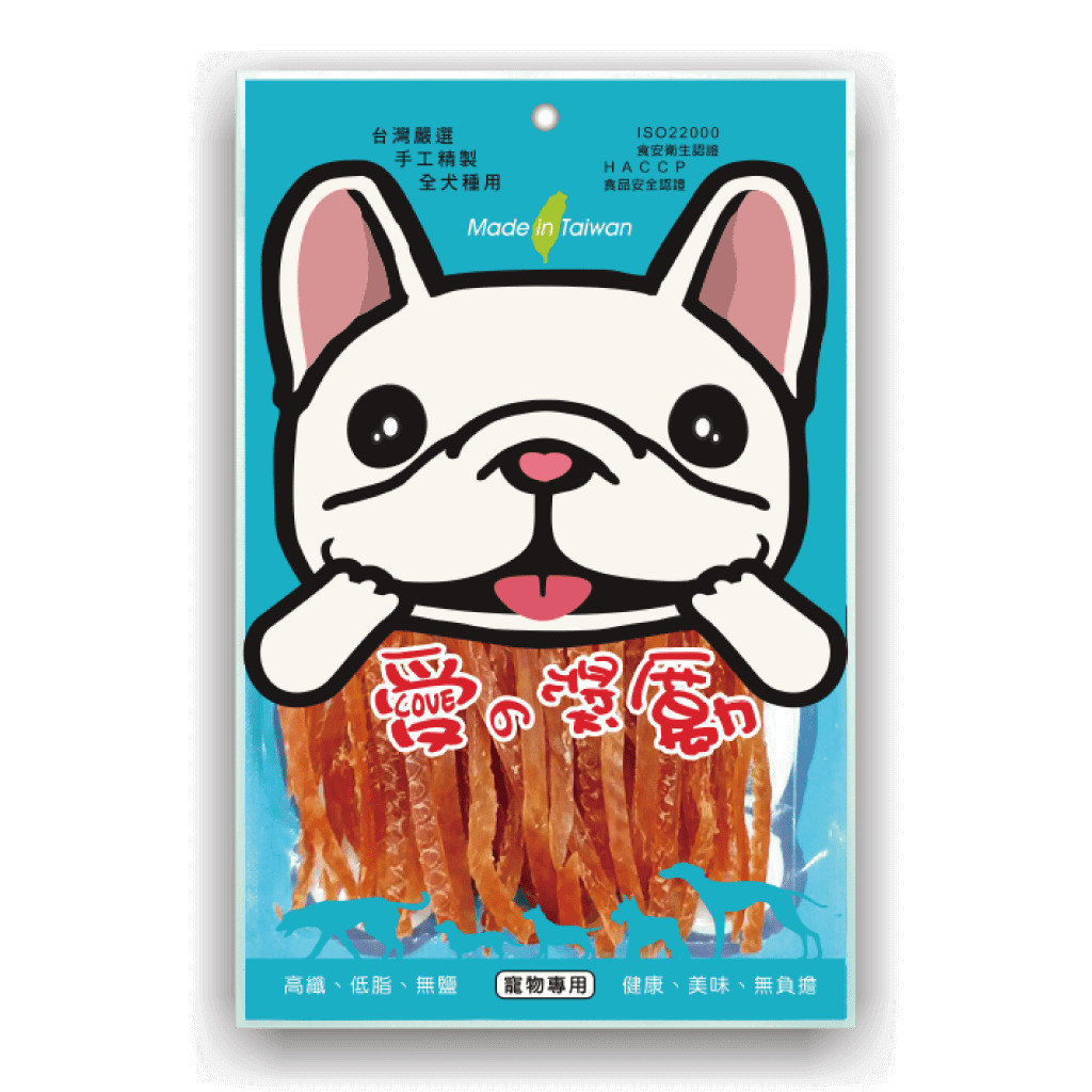 煙燻雞肉絲-愛的獎勵零食-L-332 煙燻雞肉絲-愛的獎勵零食-L-332