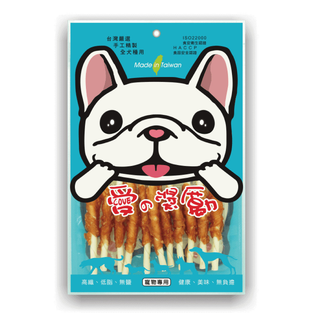 牛奶捲肉牛皮捲-愛的獎勵零食-L-306 牛奶捲肉牛皮捲-愛的獎勵零食-L-306