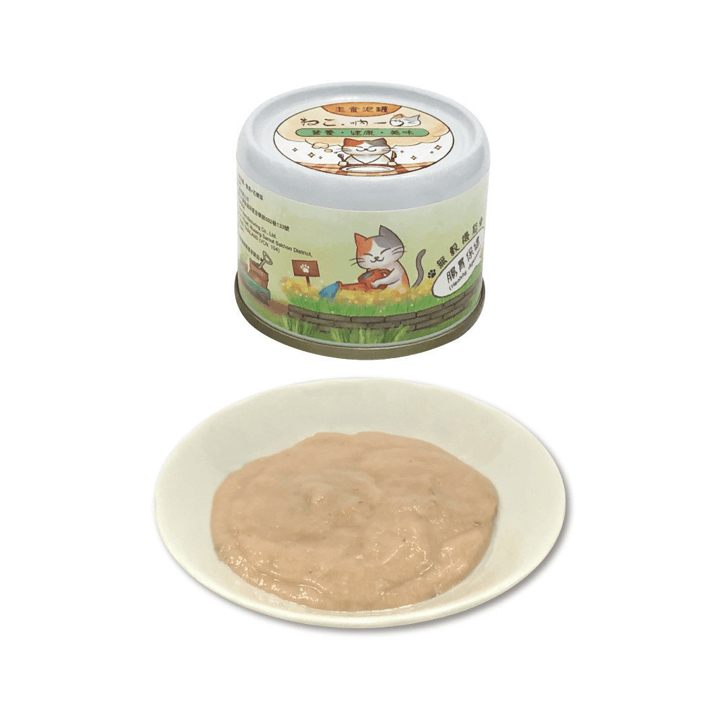 鮪魚+花椰菜(腸胃保健)-吶一口主食泥罐-04-0803